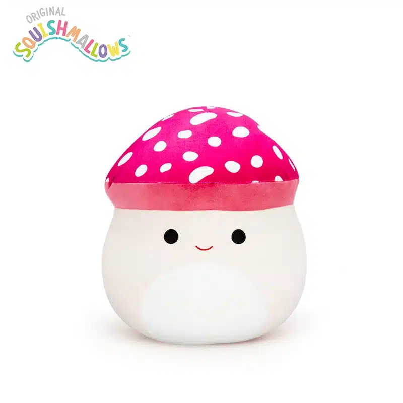 Squishmallows Malcolm Mushroom Plush Comfort Toy – Soft and Cuddly Companion for Kids