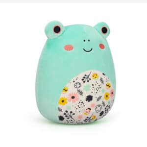 Squishmallows Printed Frog Plush Toy - Front View